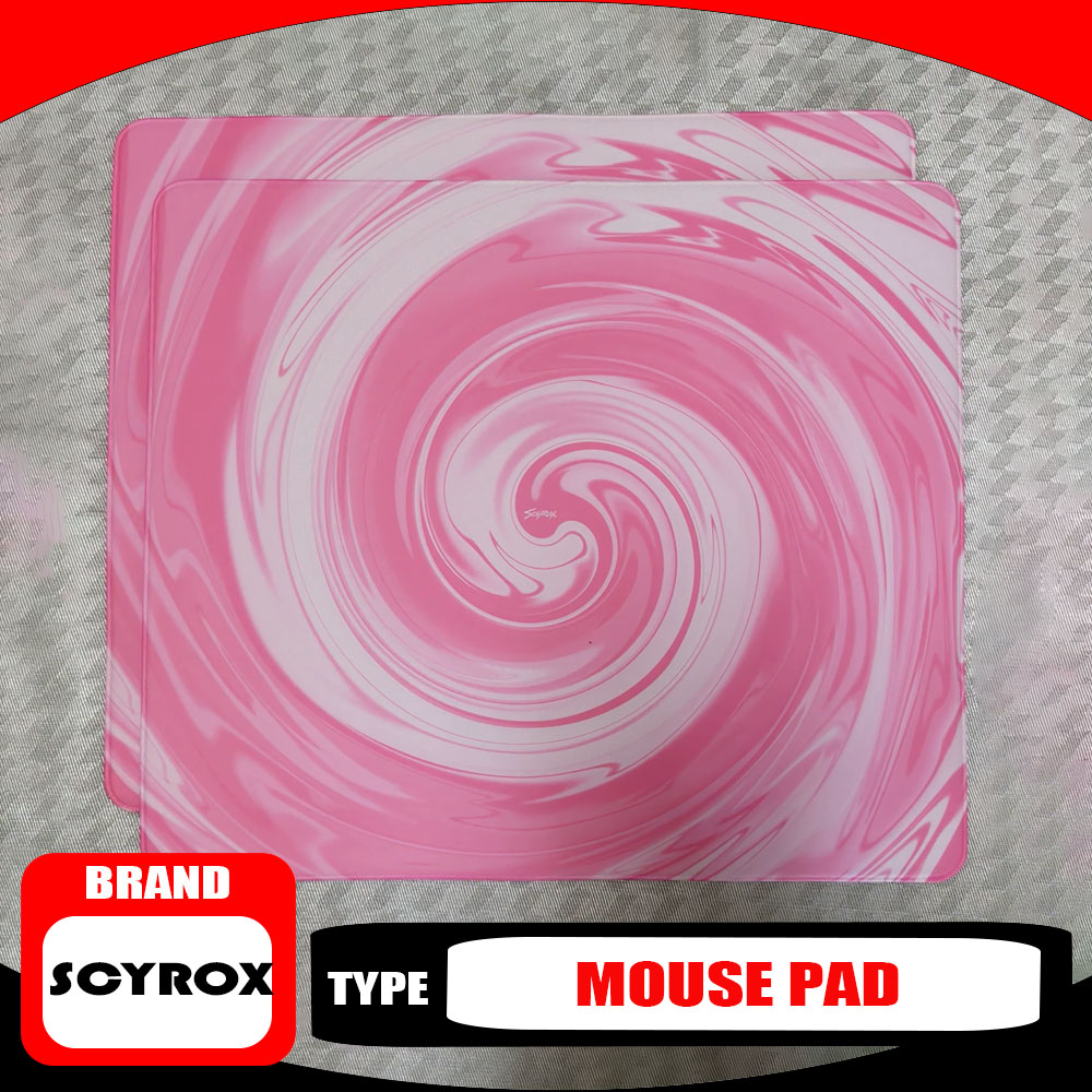 Esports Gaming Business - Mousepad Gamer Scyrox Tornado 490x420x2mm, Tecido