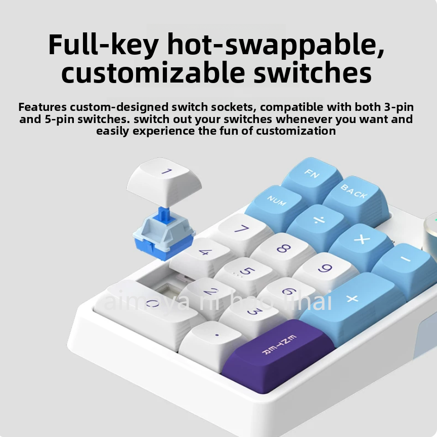 Esports Gaming Keyboard - Teclado Mecânico Sem Fio Kzzi K20
