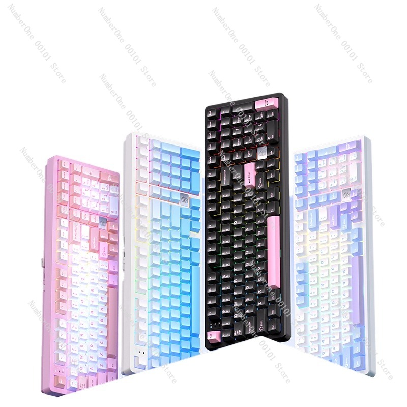 Esports Gaming Keyboard - Teclado mecânico de liga de alumínio,