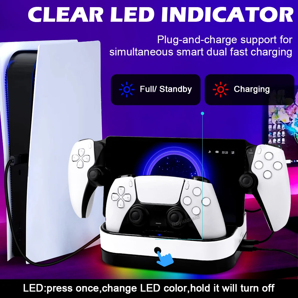 Novo para controlador ps5 carr - Controller Charging Stand avaliação e preço