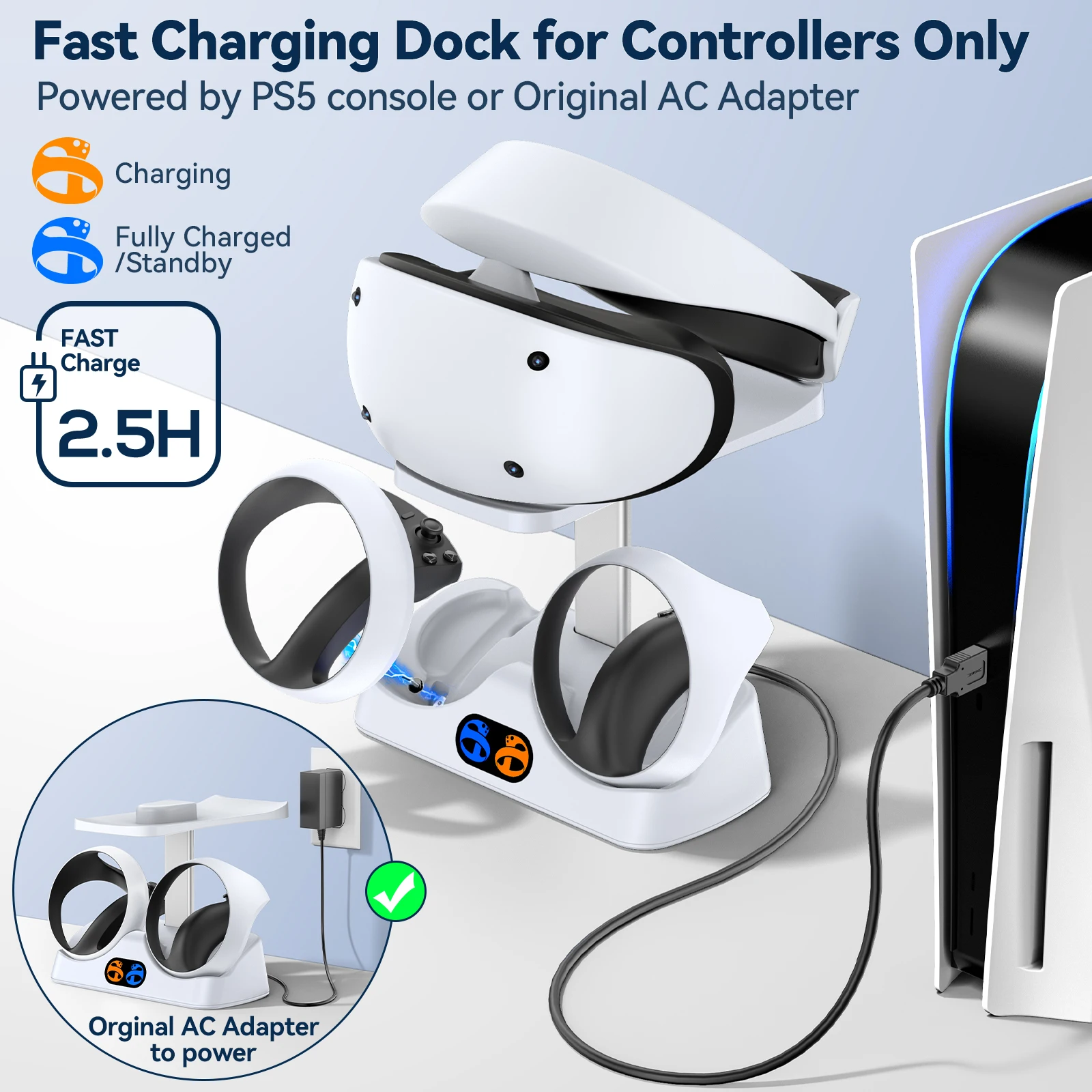 Doca de carregamento do contro - Controller Charging Stand avaliação e preço