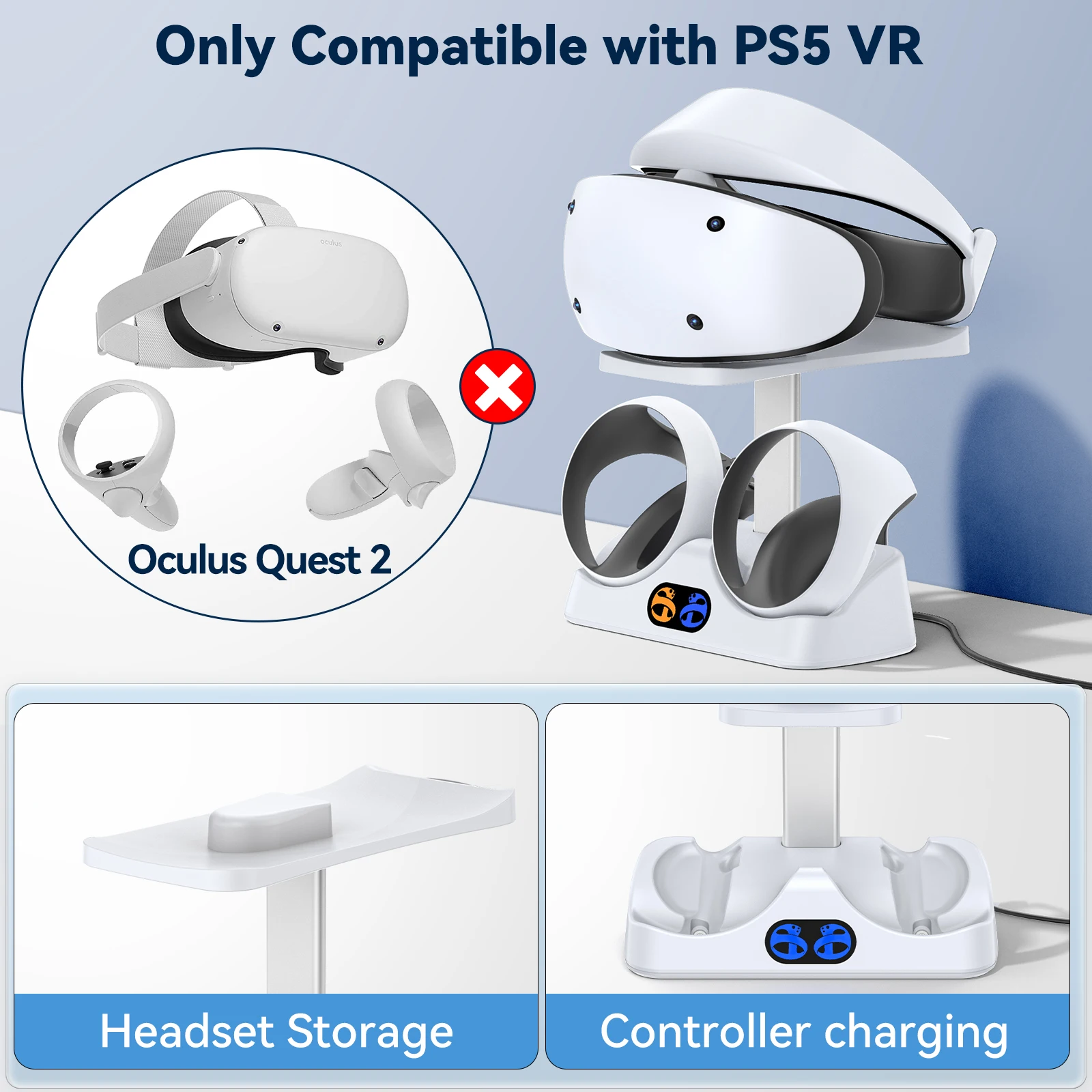 Doca de carregamento do contro - Controller Charging Stand avaliação e preço